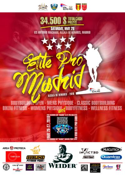 2018 IFBB Elite Pro Madrid 