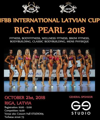 2018 IFBB International Latvian Cup Riga Pearl 