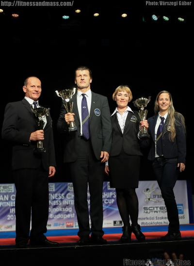 Children Fitness European Championships  Team Ceremony