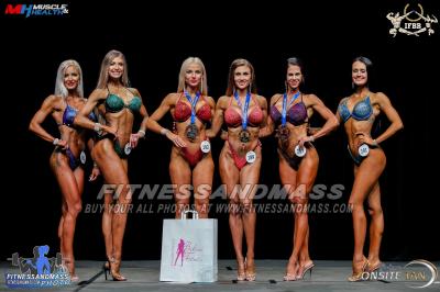 Women's Bikini Fitness over 172 cm