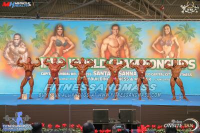Master Men's bodybuilding age 45-49 over 90 kg