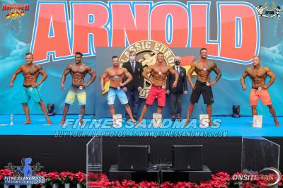 Muscular Men's Physique Open