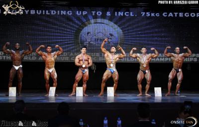 Men's Bodybuilding up to 75 kg